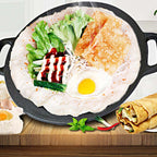 SOGA 37cm Cast Iron Crepes Pan Bakeware