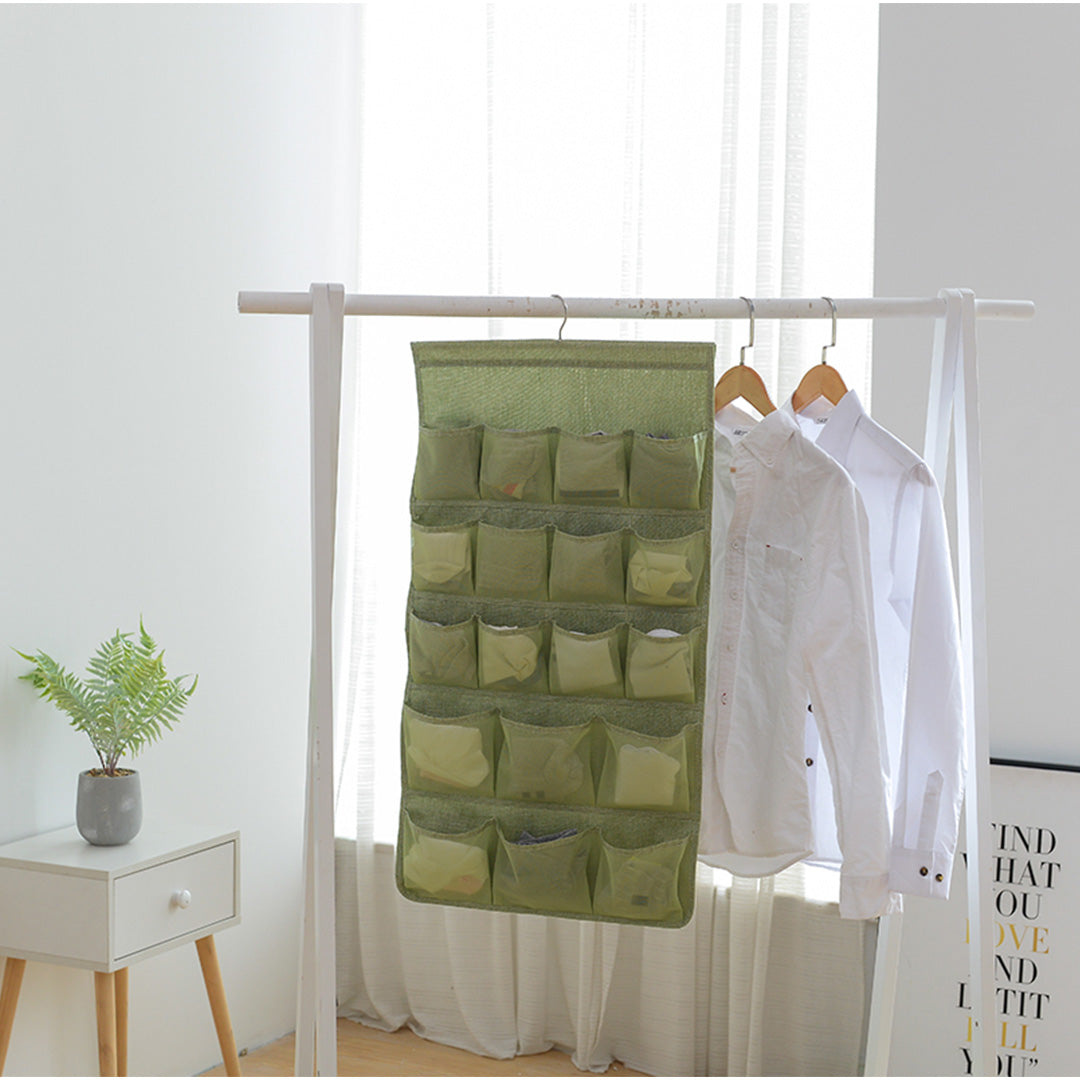 Green Dual Hanging Storage Bag