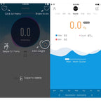 Wireless Bluetooth Digital Body Fat Bathroom Scale White