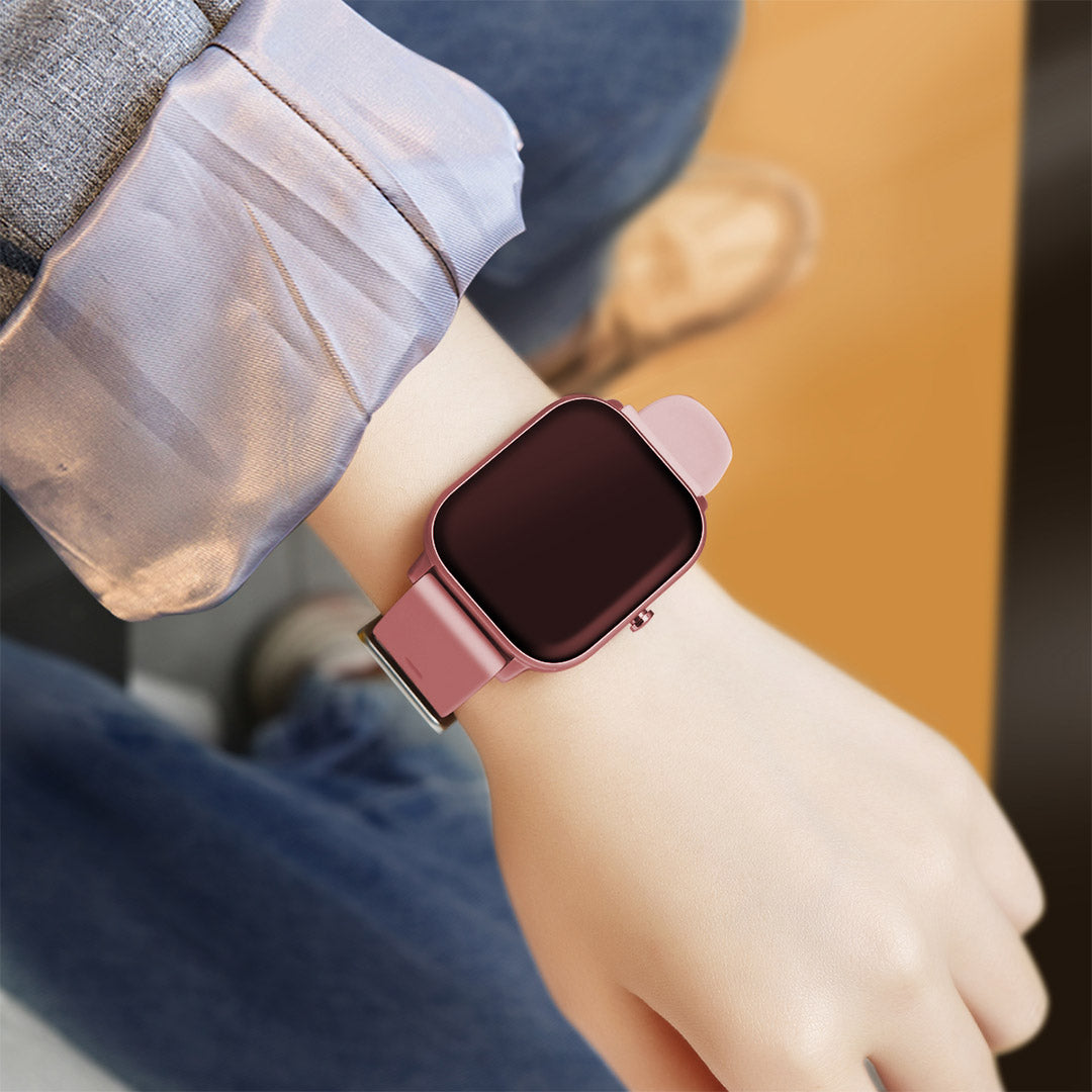 Waterproof Smart Watch Heart Rate Monitor P8 Pink