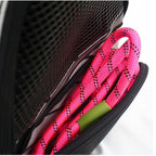 Red Portable Backpack Pet Carrier Breathable Mesh