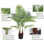 180cm Artificial Swallowtail Sunflower Plant
