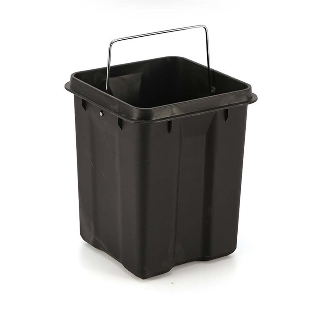 Foot Pedal Stainless Steel Trash Bin Square 12L Pink
