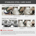 2 Tier Commercial 304 Stainless Steel Steamer 28*18cm