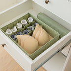 Green Flip Top Underwear Storage Box