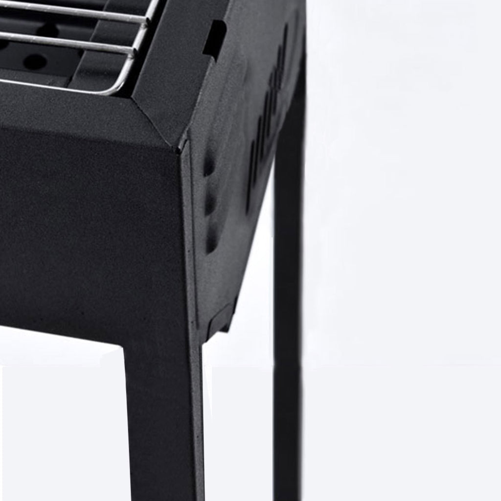 66cm Portable Folding Thick Box-Type Charcoal Grill