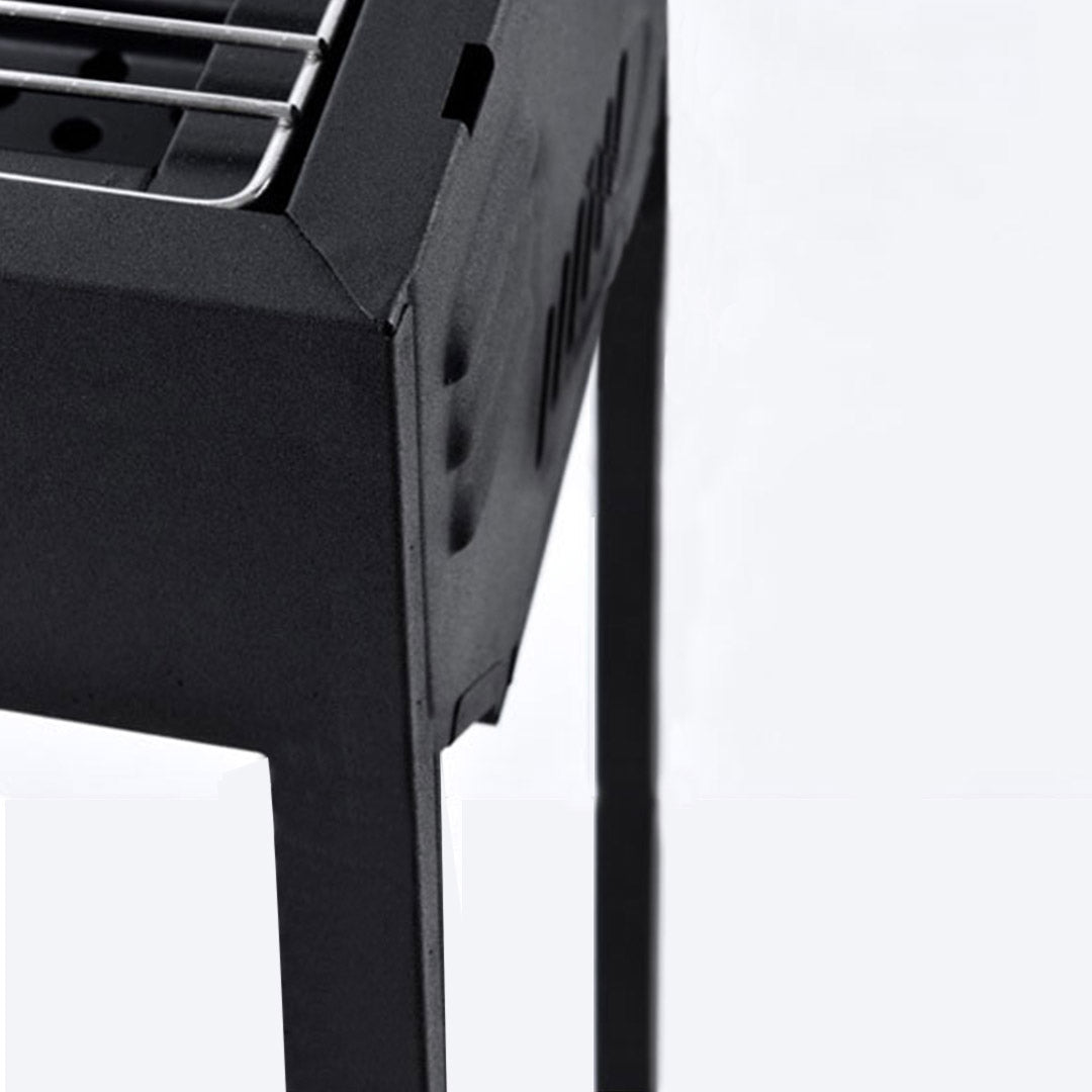 66cm Portable Folding Thick Box-Type Charcoal Grill