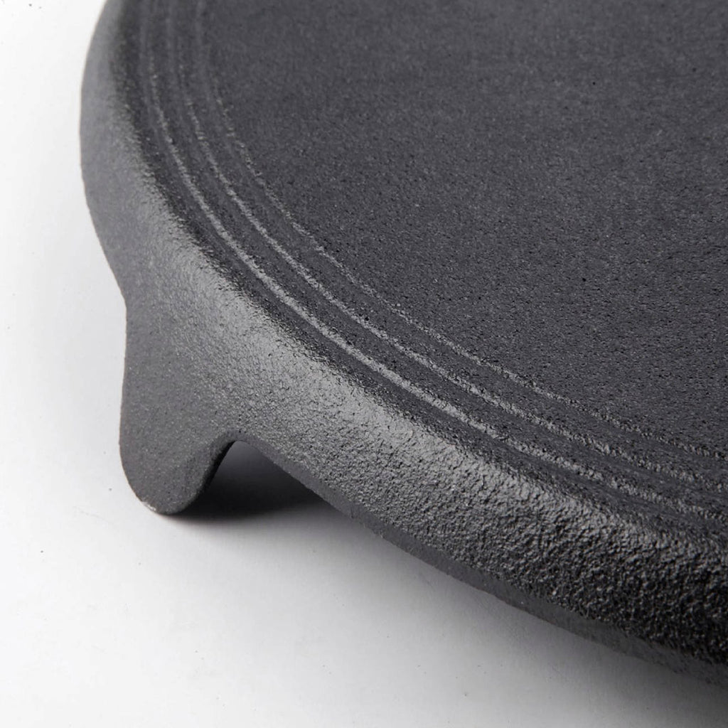 33cm Reversible Cast Iron Crepe Pan