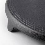 33cm Reversible Cast Iron Crepe Pan