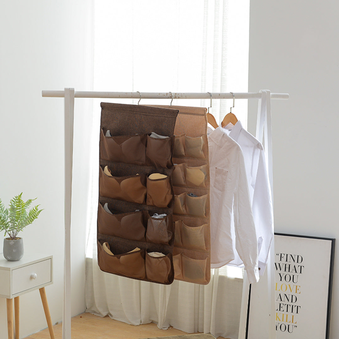 Coffee Dual Hanging Storage Bag