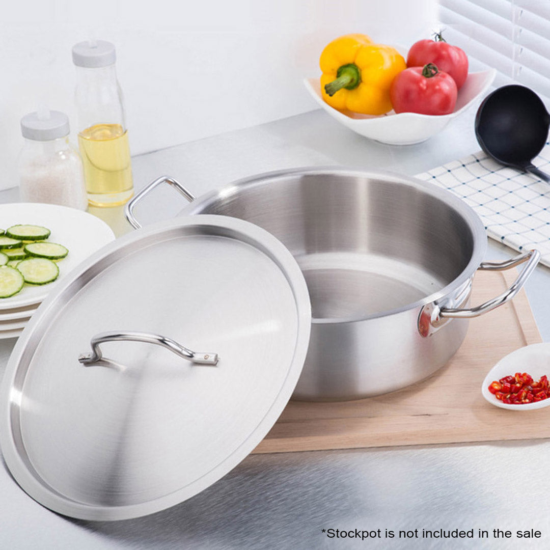 35cm Stockpot Lid Stainless Steel