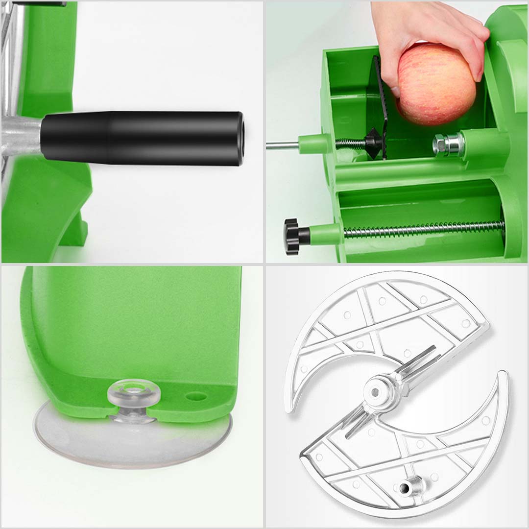 Commercial Manual Vegetable Fruit Slicer Green