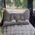 Grey Honeycomb Inflatable Car Mattress