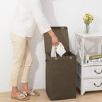 Coffee Medium Laundry Hamper Storage Box