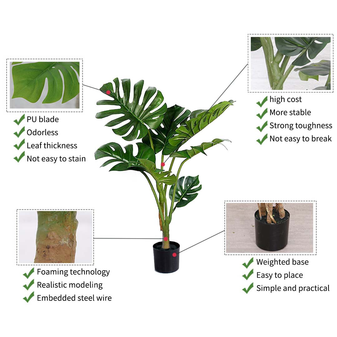 120cm Artificial Turtle Back Plant