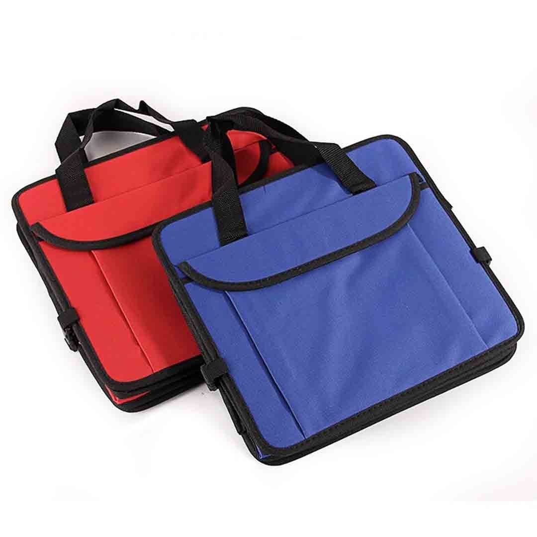 Car Portable Storage Box Multi-function Organizer Blue