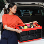 56L Collapsible Car Trunk Storage Box Black