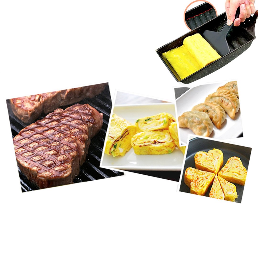 Marble Coated Omelette Frying Pan