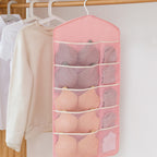 Pink Dual Hanging Storage Bag