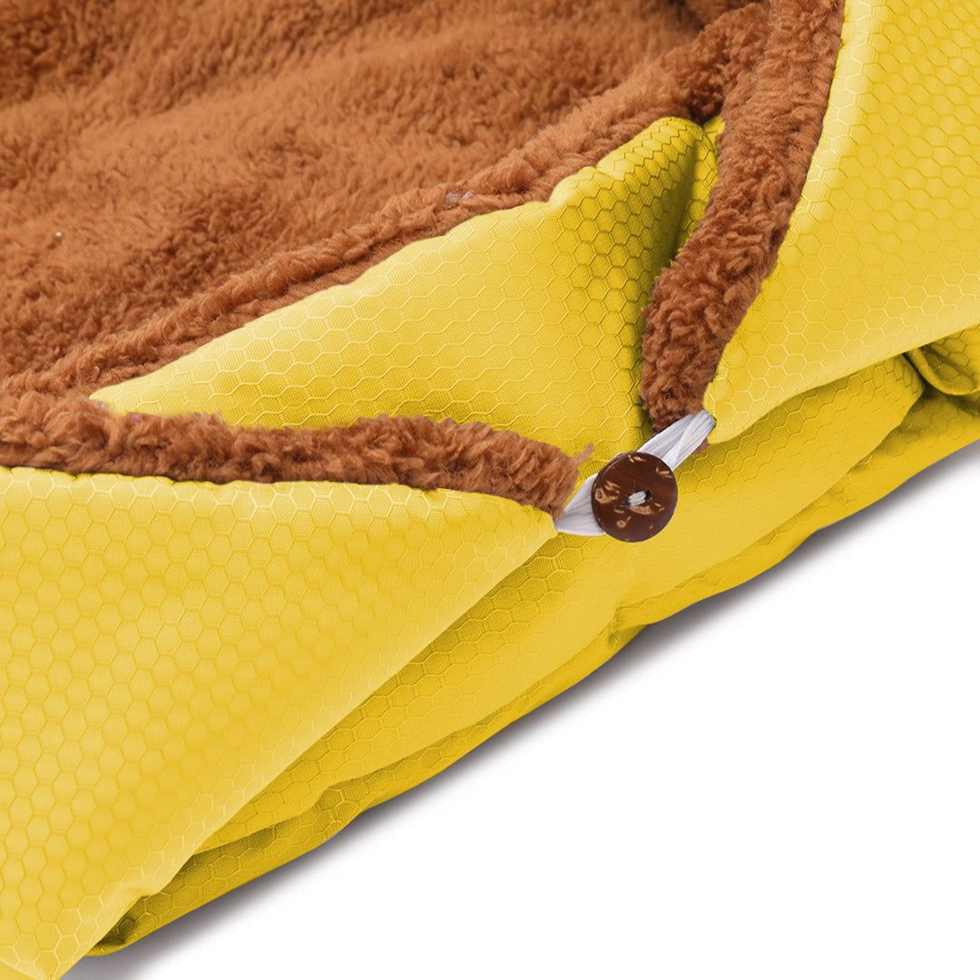 Yellow Dual-purpose Cushion Pet Mat