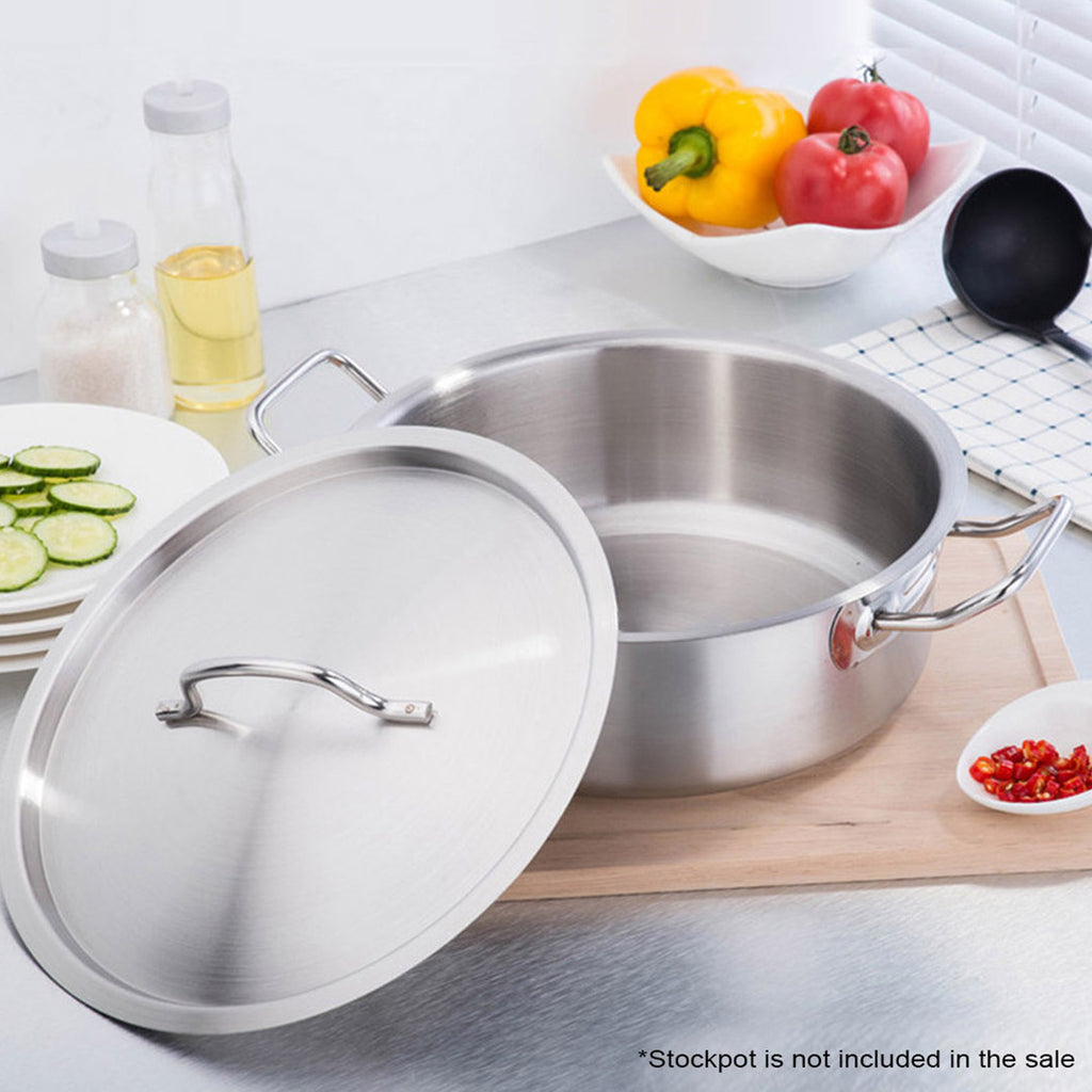 55cm Stockpot Lid Stainless Steel