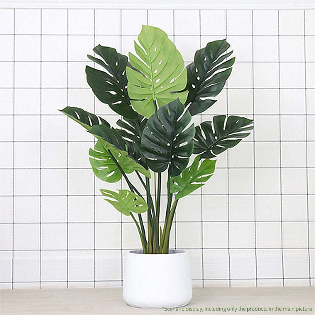 93cm Artificial Potted Turtle Back Plant