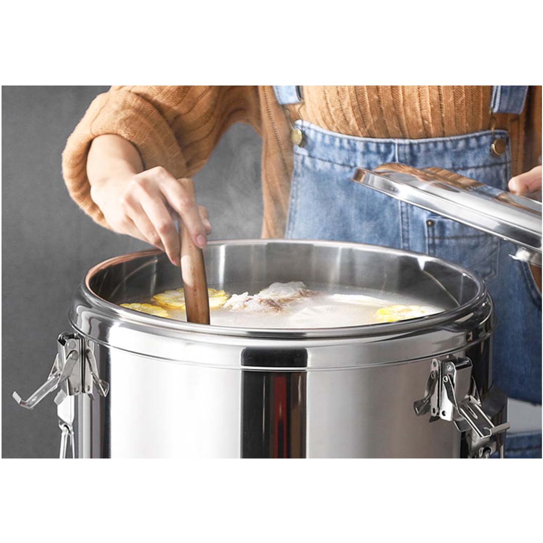 22L Stainless Steel Insulated Beverage Dispenser with Tap