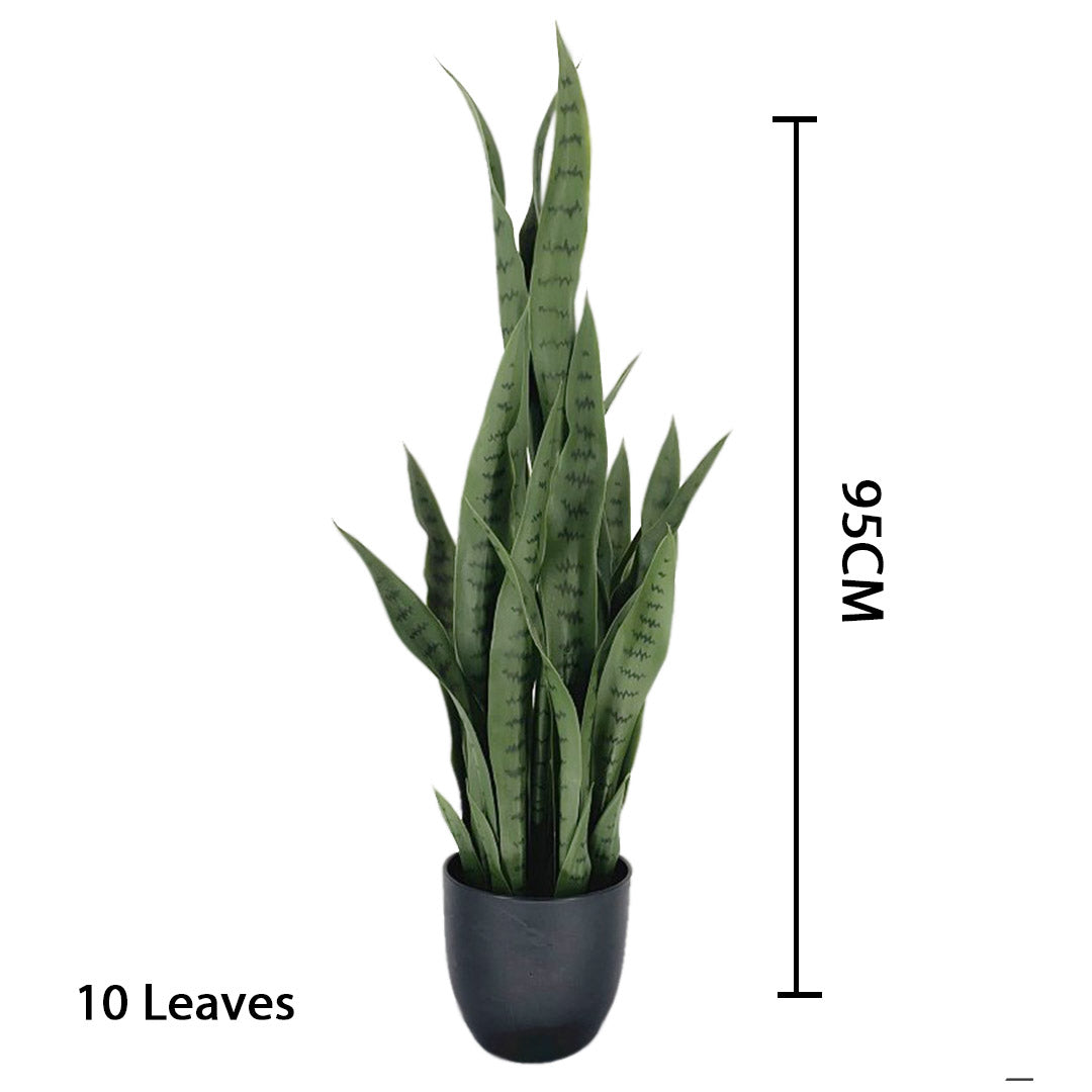 95cm Artificial Indoor Snake Sansevieria Plant