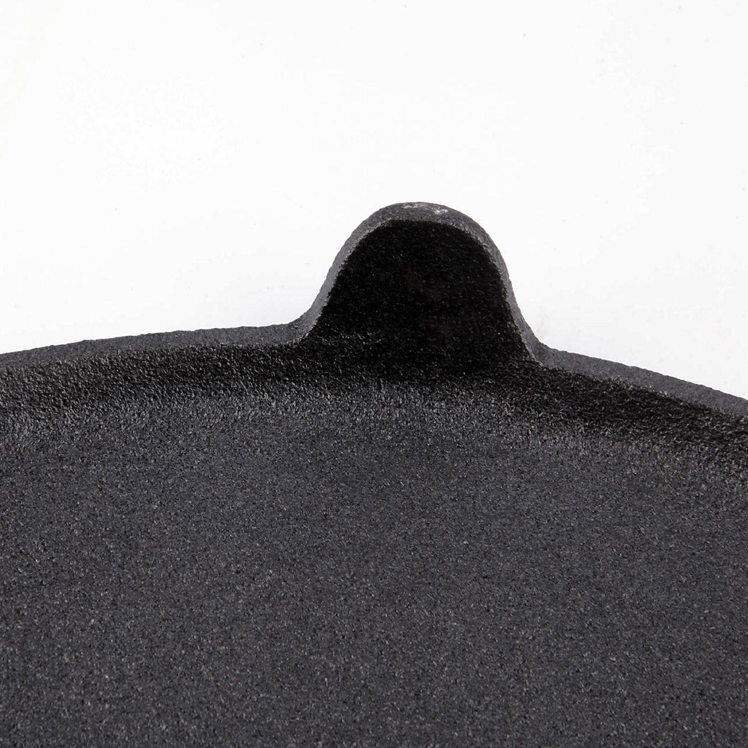 33cm Reversible Cast Iron Crepe Pan