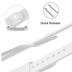 SOGA Model B57C Compatible Smart Watch Wristband Replacement White