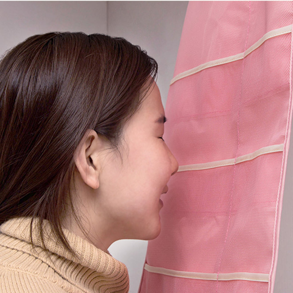 Pink Dual Hanging Storage Bag