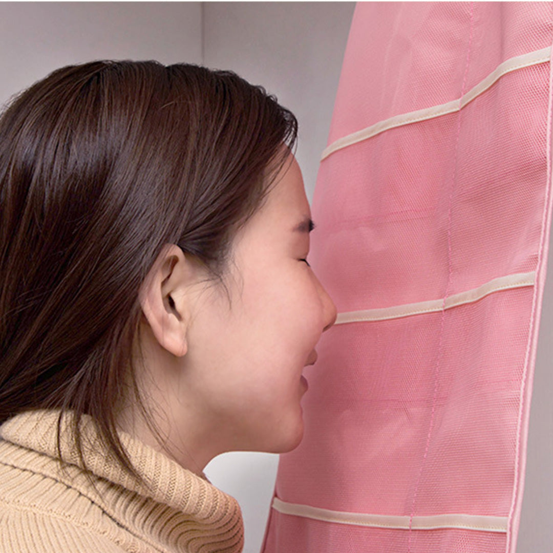 Pink Dual Hanging Storage Bag