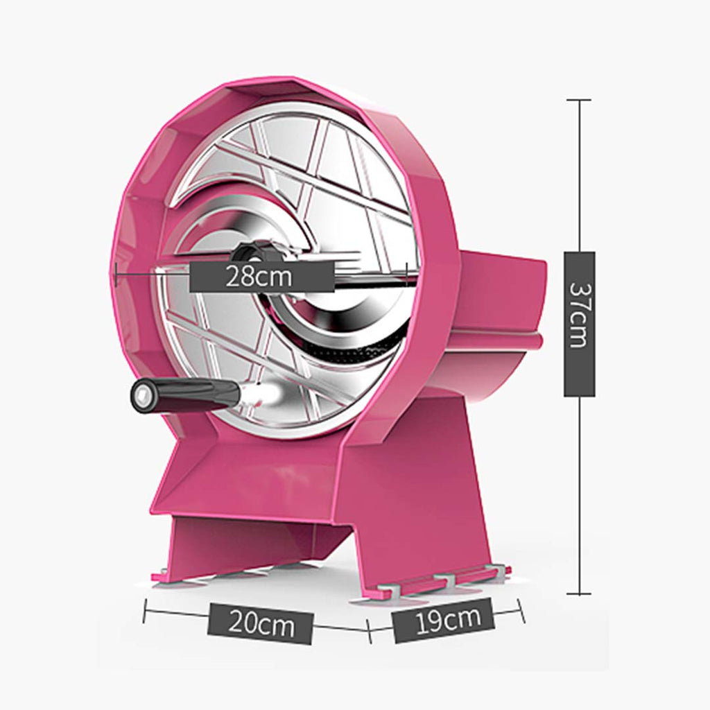 Commercial Manual Vegetable Fruit Slicer Pink