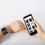 Waterproof Smart Watch Heart Rate Monitor P8 Blue