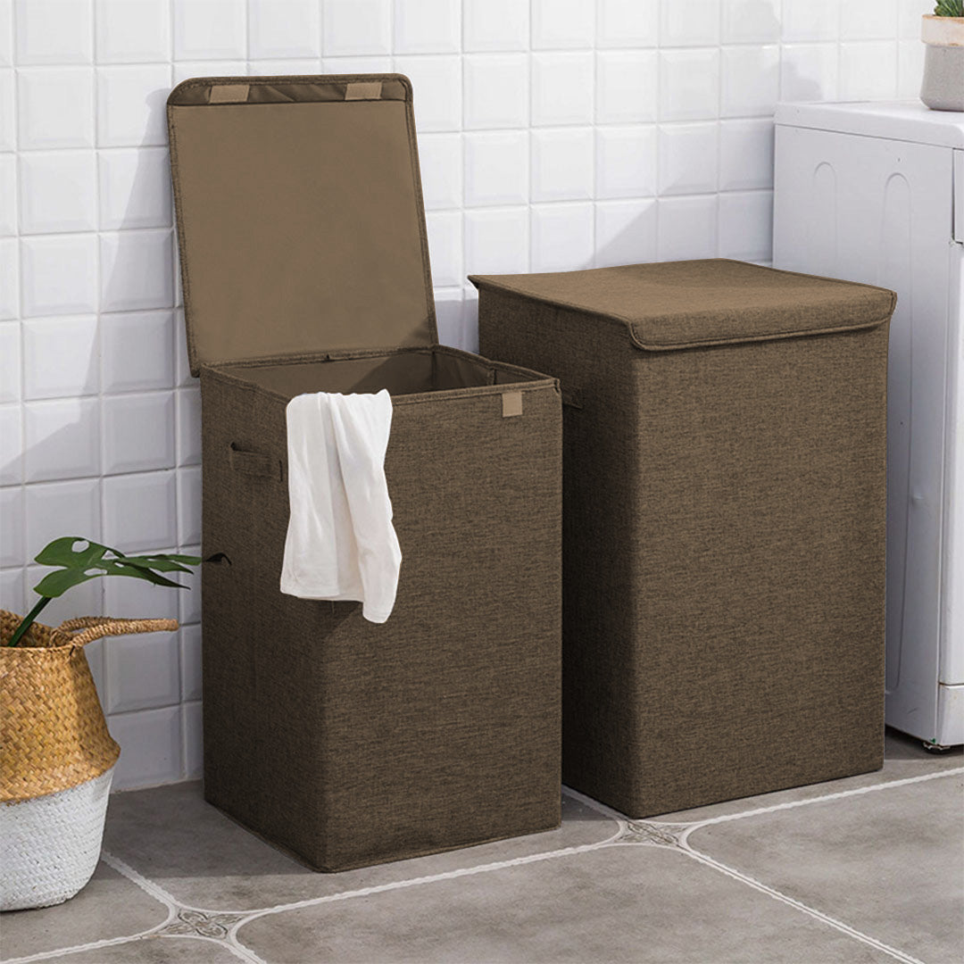 Coffee Large Laundry Hamper Storage Box