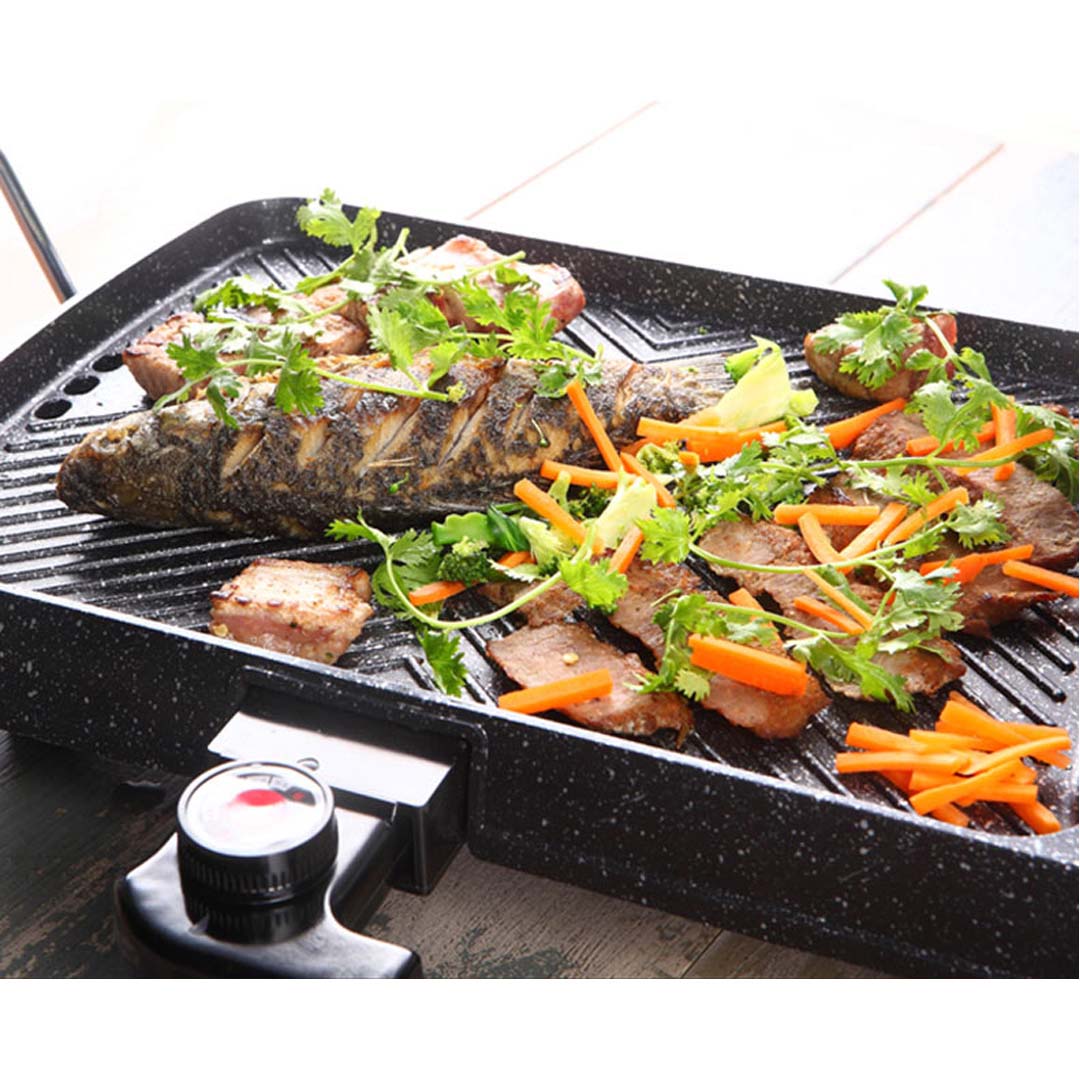 2 in 1 Electric BBQ Grill and Hotpot