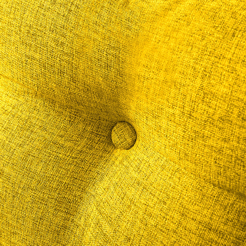 SOGA 100cm Yellow Wedge Bed Cushion