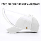 Outdoor Protection Protective Cap HD Shield Adult White