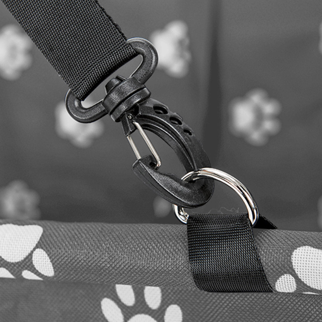 Waterproof Car Seat Pet Booster Grey