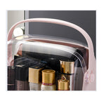 3 Tier Pink Countertop Cosmetic Storage Organiser