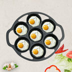 32cm Cast Iron Takoyaki Maker 7 Hole Mold