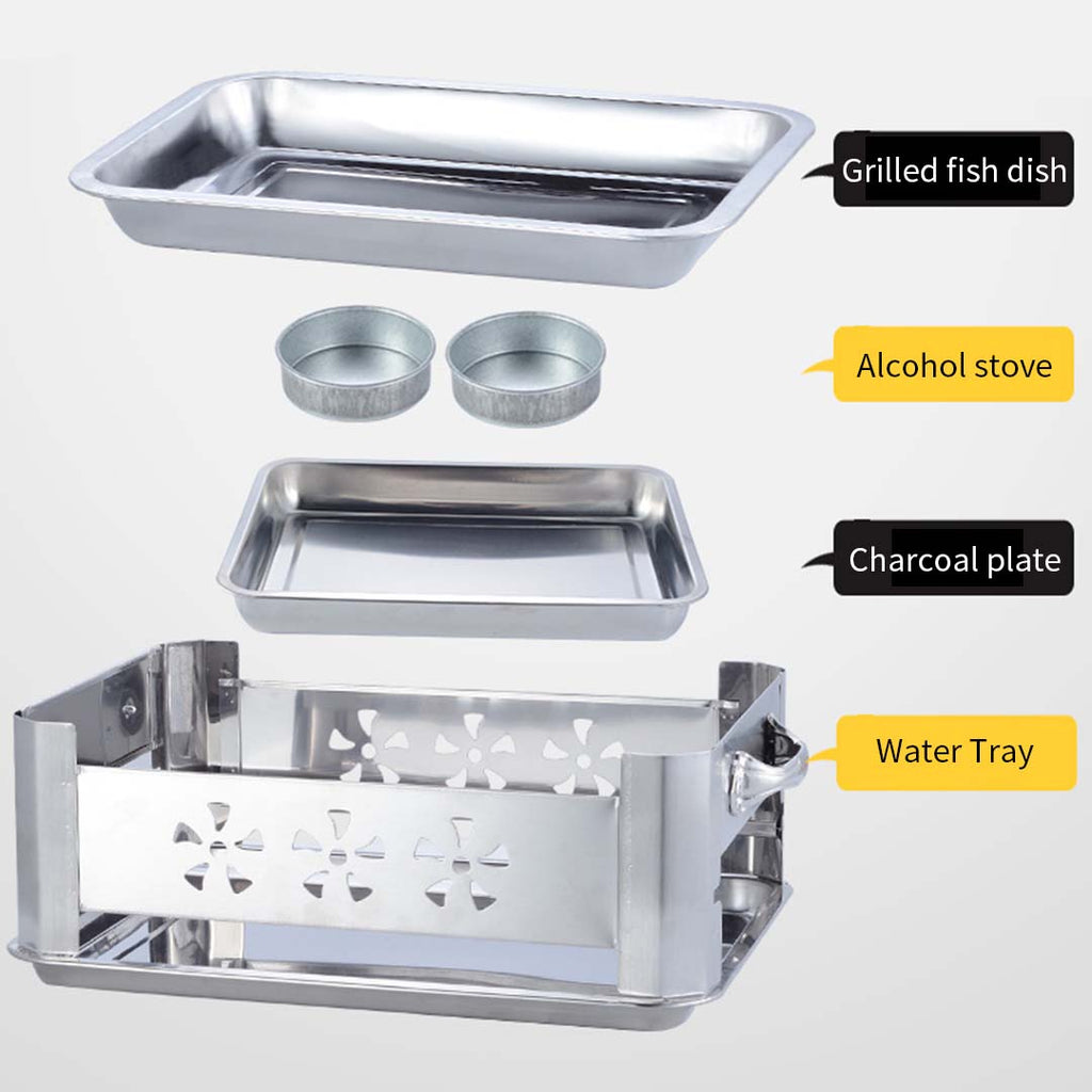 36CM Stainless Steel Fish Chafing Dish