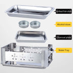 36CM Stainless Steel Fish Chafing Dish