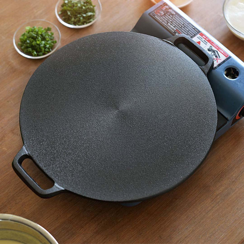SOGA 37cm Cast Iron Crepes Pan Bakeware