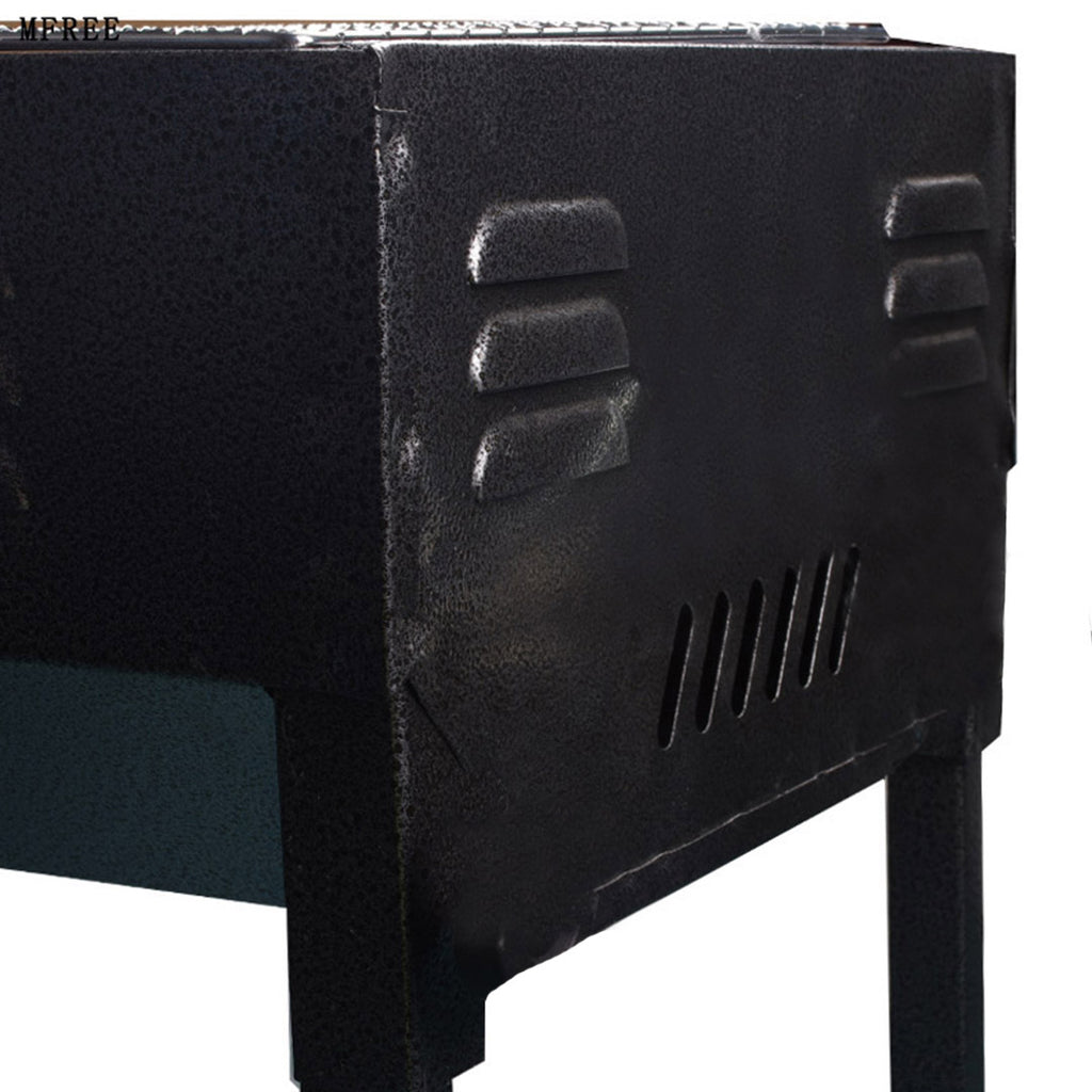 66cm Portable Folding Thick Box-Type Charcoal Grill