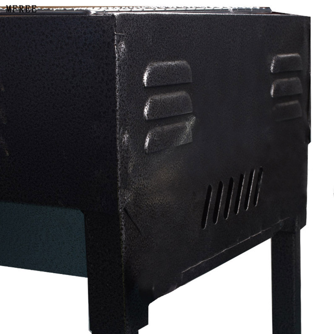 66cm Portable Folding Thick Box-Type Charcoal Grill