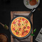 26cm Round Cast Iron Frying Pan