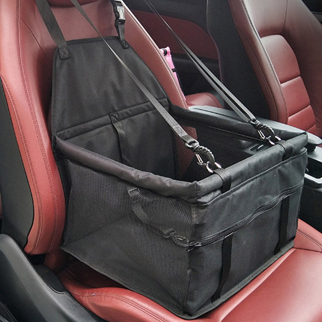 Waterproof Car Seat Portable Dog Carrier Bag Black
