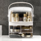 3 Tier White Countertop Cosmetic Storage Organiser