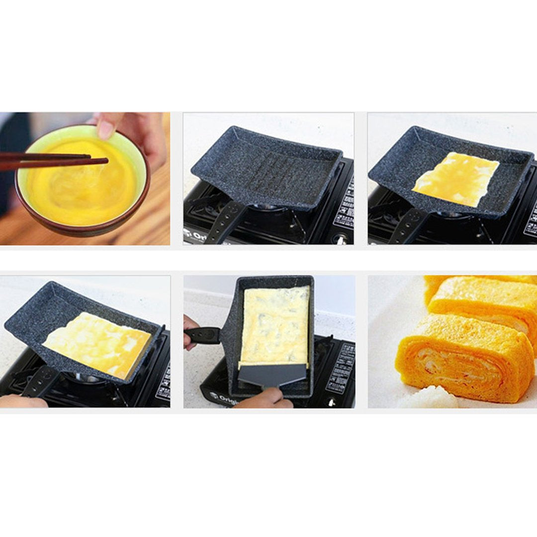 Marble Coated Omelette Frying Pan